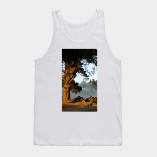 Pine and Piles  - Adelaide Hills Wine Region - Fleurieu Peninsula - by South Australian artist Avril Thomas Tank Top